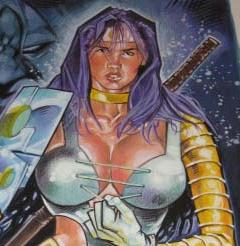 Hari Kari Blackout Comics. Trading Card Art